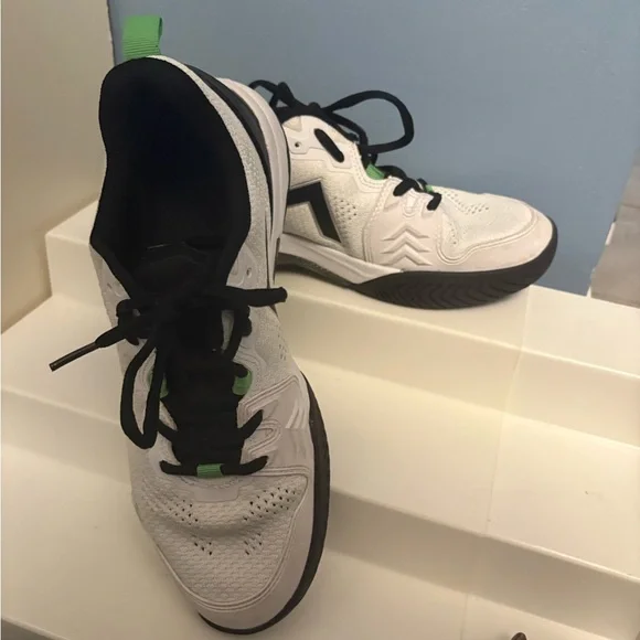 Vibram White and Black Athletic Shoes - Picture 2 of 7